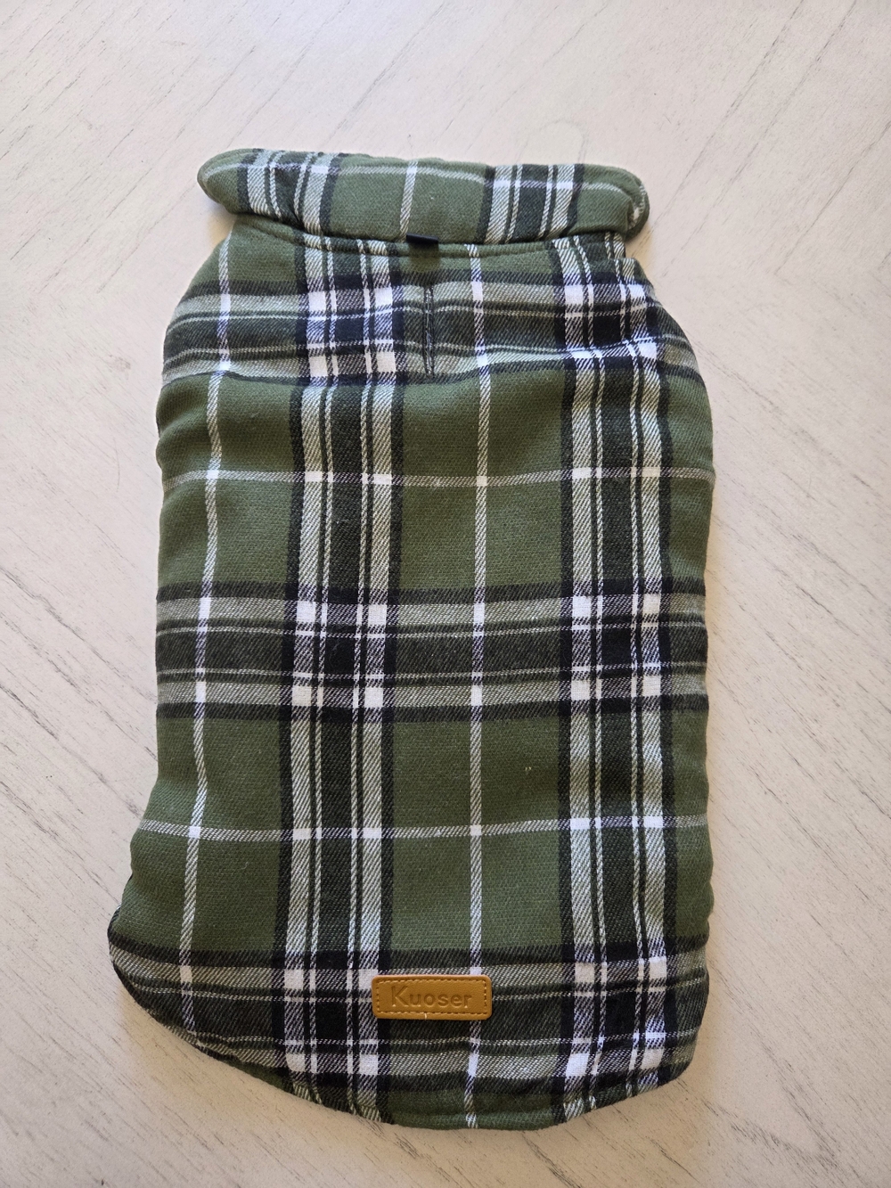 Kuoser Reversible Winter Coat, British Style Jacket for Dogs